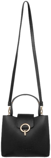 Torebka Elegancka Ryłko R40787TB_UV Czarna Skóra Licowa