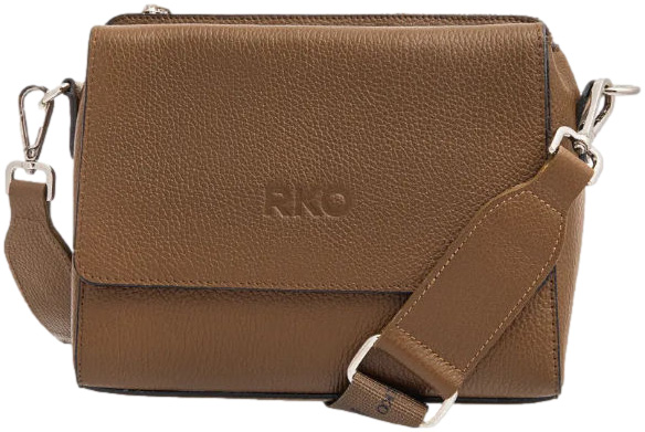 Torebka Elegancka Ryłko R40556TB_1Q  Brąz Skóra Naturalna