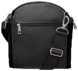 Torebka Stylowa Ryłko R30143TB_1QF  Czarny Skóra Naturalna