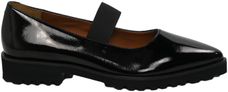 Półbuty Eleganckie GiosEppo 73829 Black Skóra Naturalna