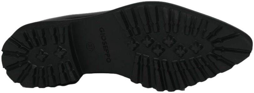Półbuty Eleganckie GiosEppo 73829 Black Skóra Naturalna