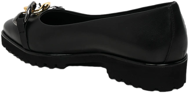Półbuty Modne GiosEppo 70398 Reosebud Black Skóra Naturalna