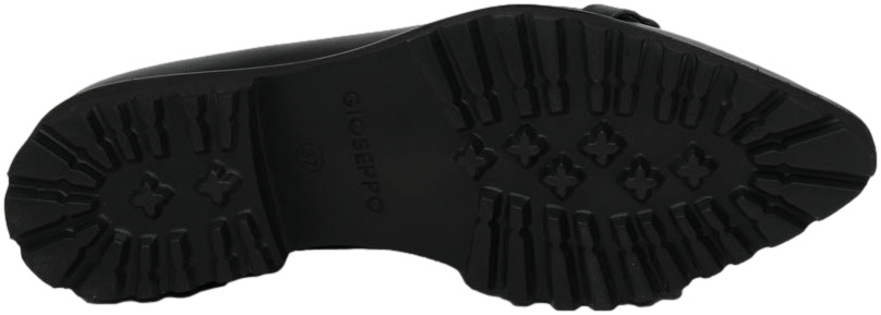 Półbuty Modne GiosEppo 70398 Reosebud Black Skóra Naturalna