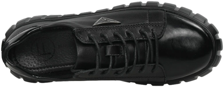 Sneakersy Modne Filippo DP4138-24 BK Black Skóta Naturalna