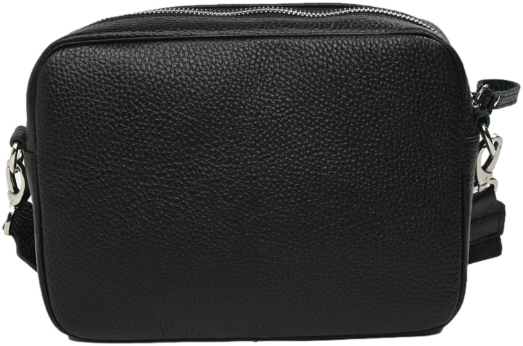 Torebka Stylowa Ryłko R10120TB_1QF Czarna Skóra Naturalna