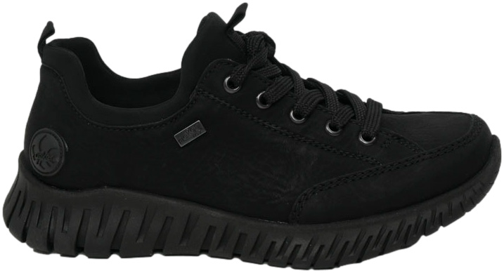 Sneakersy Stylowe Rieker M5352-00 Black Czarne