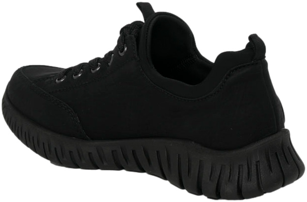 Sneakersy Stylowe Rieker M5352-00 Black Czarne