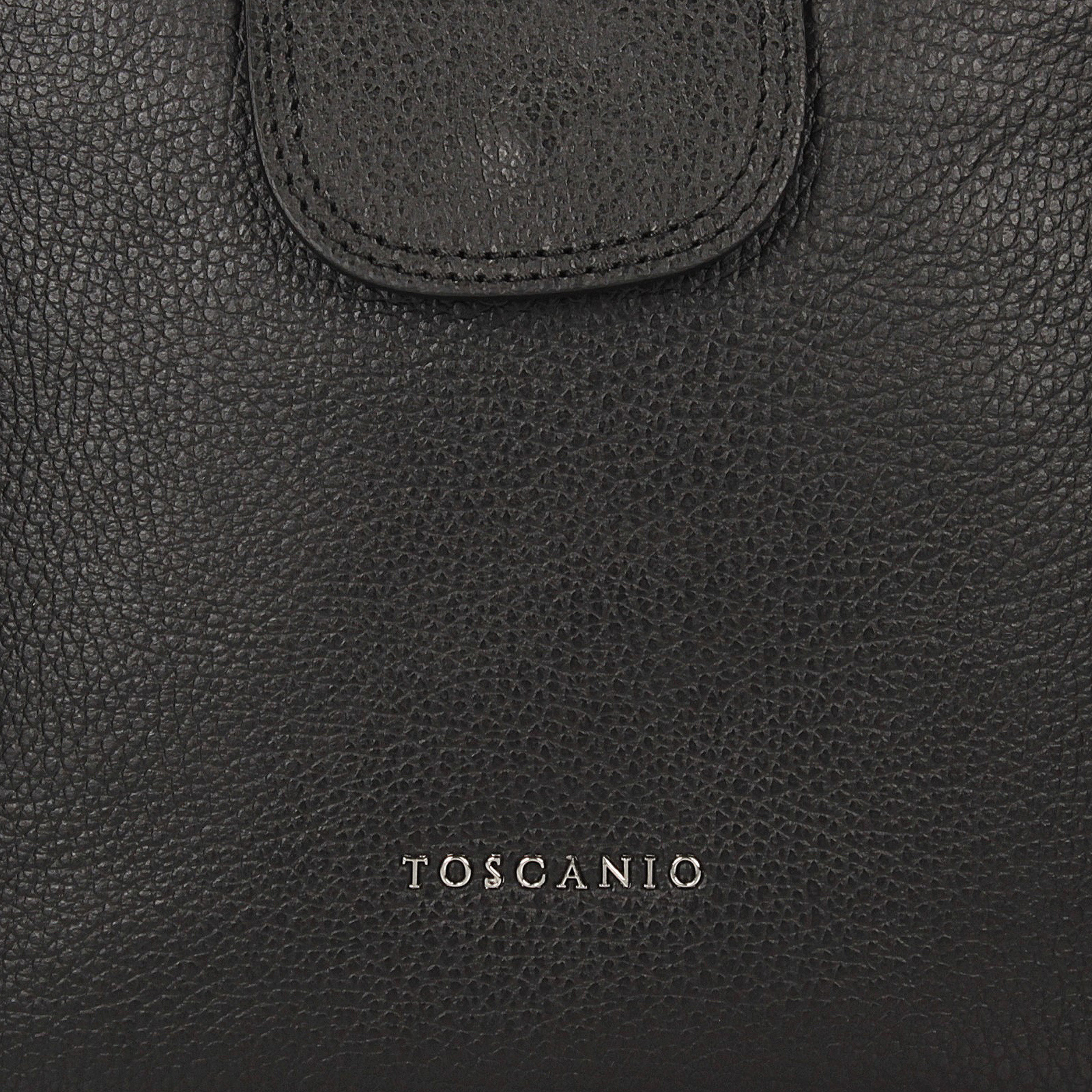 Torebka Toscanio F253 Czarna Skóra Naturalna 
