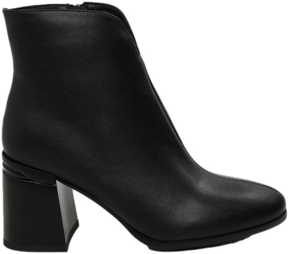 Botki Stylowe Filippo DBT6548 -24 Black Skóra Naturalna