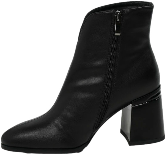 Botki Stylowe Filippo DBT6548 -24 Black Skóra Naturalna