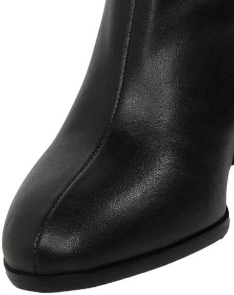 Botki Stylowe Filippo DBT6548 -24 Black Skóra Naturalna