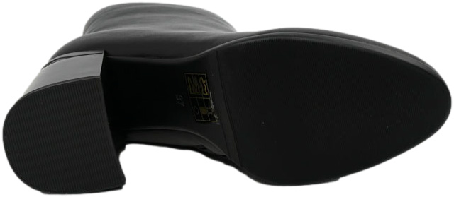 Botki Stylowe Filippo DBT6548 -24 Black Skóra Naturalna