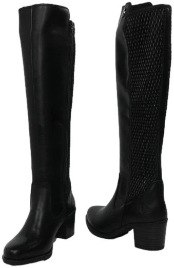 Kozaki Stylowe Rieker Y2050-00 Black Czarne