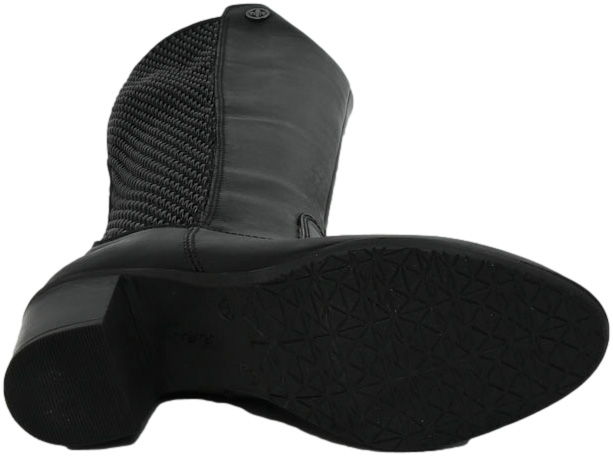 Kozaki Stylowe Rieker Y2050-00 Black Czarne