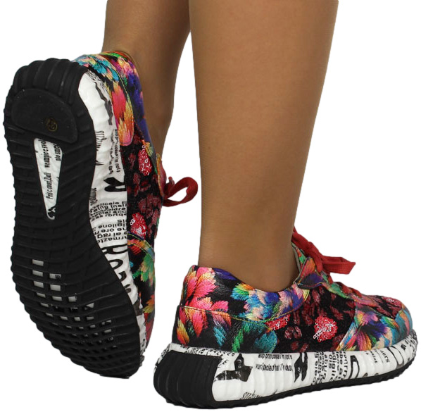 Sneakresy Stylowe Laura Vita Burton 45 Grenat 
