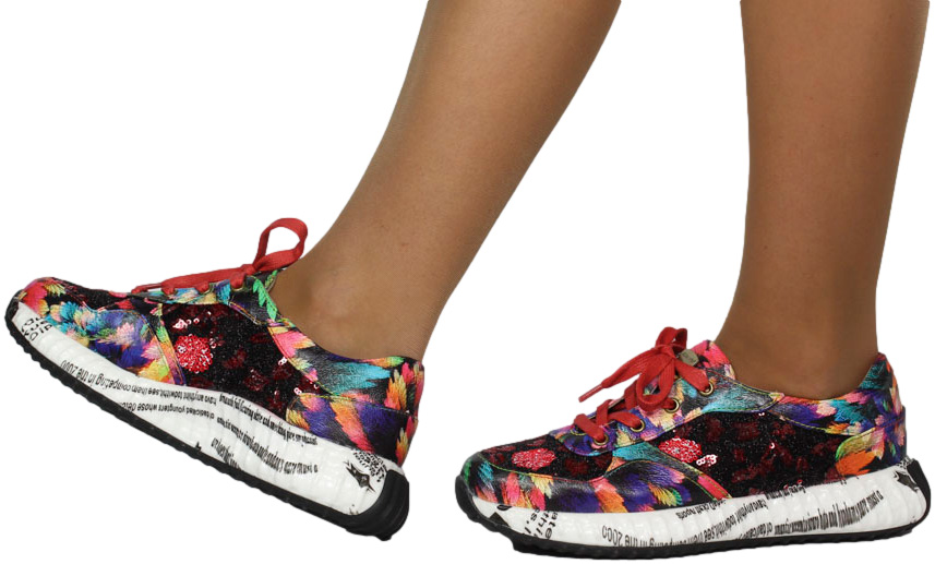 Sneakresy Stylowe Laura Vita Burton 45 Grenat 