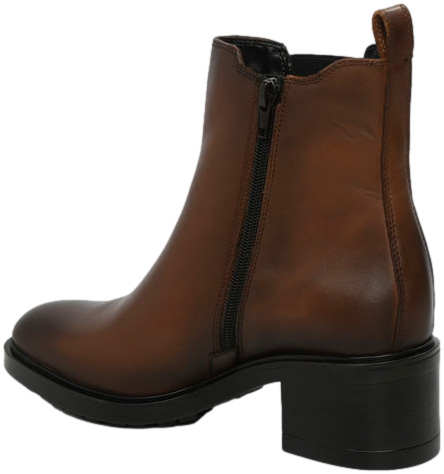 Botki Modne Tamaris 1-25016-43 305 Cognac Skóra Naturalna