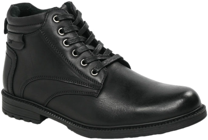 Trzewiki Stylowe American CY135/24 Black Skóra Naturalna