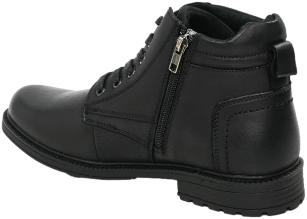 Trzewiki Stylowe American CY135/24 Black Skóra Naturalna