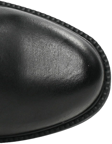 Trzewiki Stylowe American CY135/24 Black Skóra Naturalna