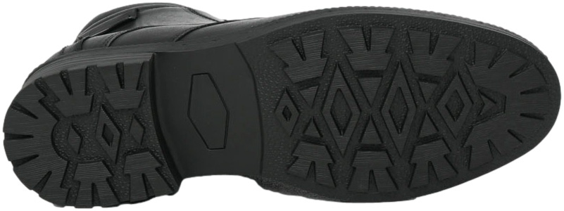 Trzewiki Stylowe American CY135/24 Black Skóra Naturalna