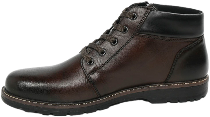 Trzewiki Eleganckie Rieker 10502-25 Brown Brązowe Skóra Naturalna