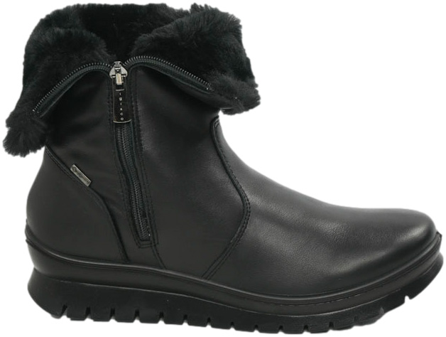 Śniegowce Stylowe Igi&Co 6658700 Nappa Soft Nero Gore-Tex Skóra Naturalna R.37-41