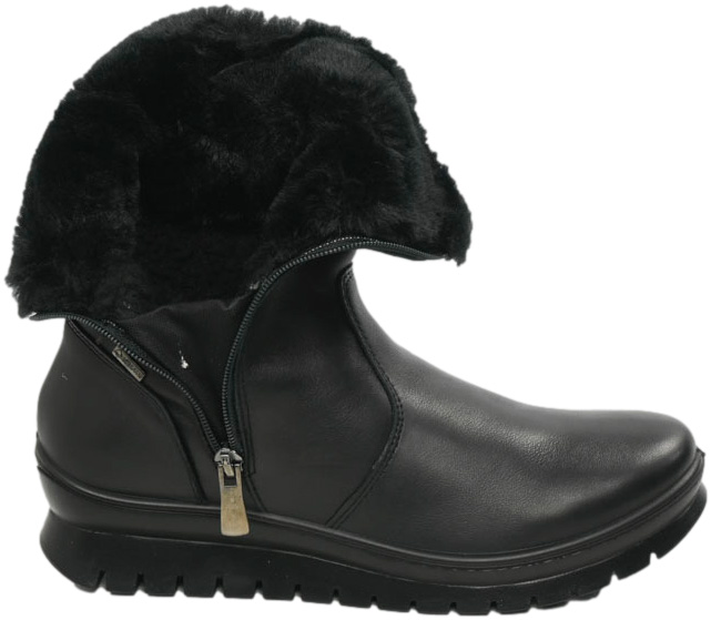 Śniegowce Stylowe Igi&Co 6658700 Nappa Soft Nero Gore-Tex Skóra Naturalna R.37-41