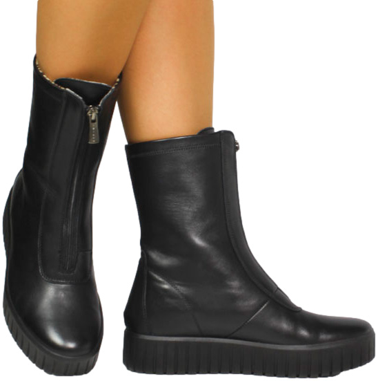 Półkozaki Wygodne Igi&Co 6680300 Nappa Soft Nero R.37-39