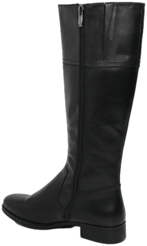 Kozaki Modne Caprice 9-25507-27 022 Black Nappa Skóra Naturalna TN