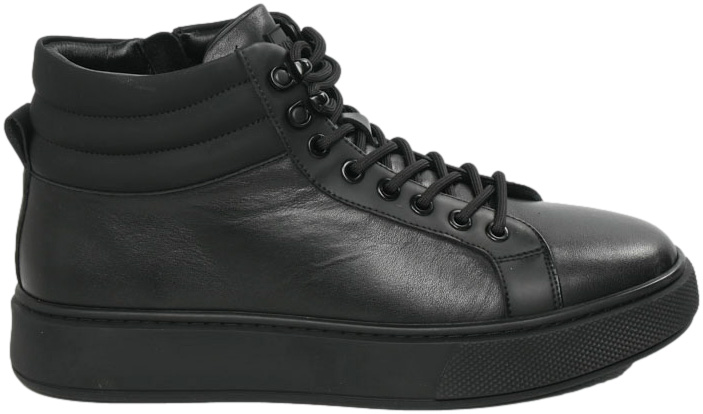Sneakersy Modne Venezia D13B1R18-1 Black Skóra Naturalna