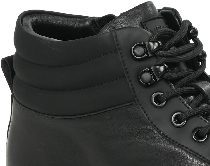 Sneakersy Modne Venezia D13B1R18-1 Black Skóra Naturalna