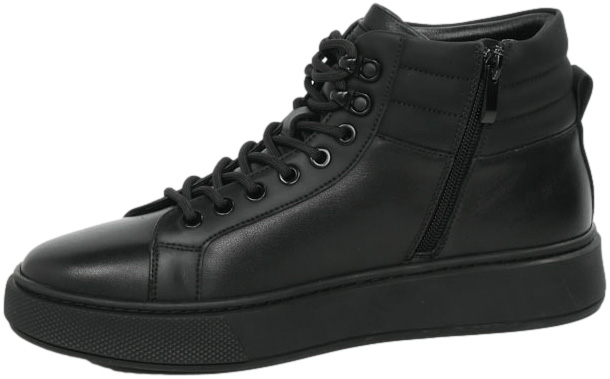 Sneakersy Modne Venezia D13B1R18-1 Black Skóra Naturalna