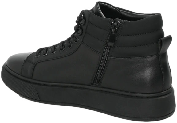 Sneakersy Modne Venezia D13B1R18-1 Black Skóra Naturalna