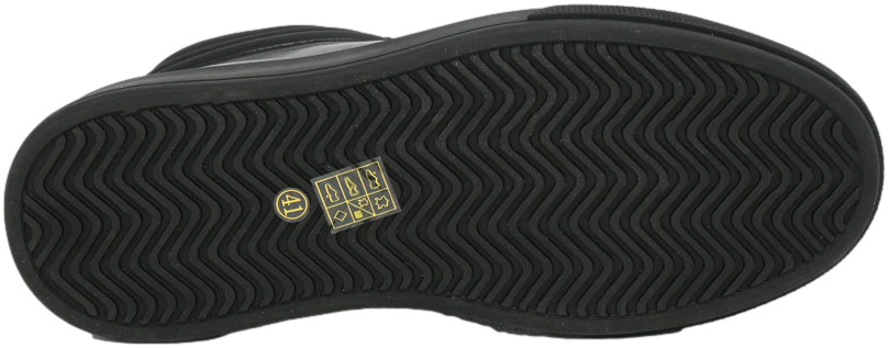 Sneakersy Modne Venezia D13B1R18-1 Black Skóra Naturalna