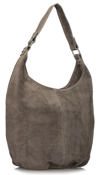 Torebka Toscanio A284 Szary Welur