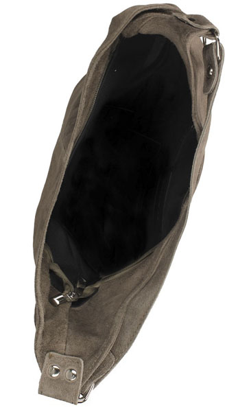 Torebka Toscanio A284 Szary Welur