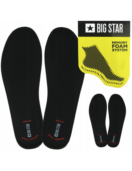 Wkładki Do Butów Big Star Z7W001 Memory Foam System 1 Para R.41-46