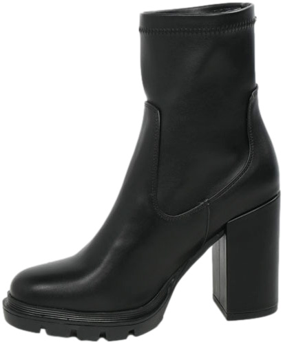 Botki Eleganckie GiosEppo 67452 Black Czarne Skóra Naturalna _TN