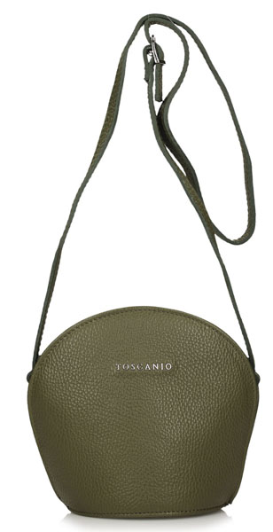 Torebka Toscanio F78 Zieleń D74 Skóra Naturalna