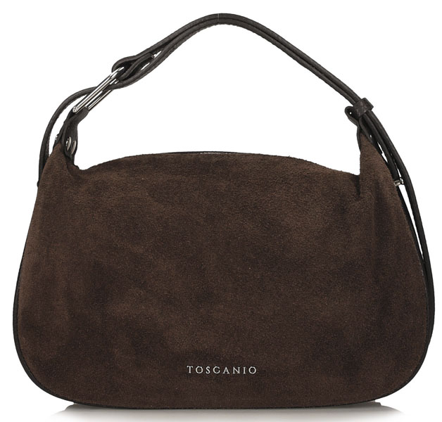 Torebka Toscanio F270 C.Brąz D23 Skóra Naturalna