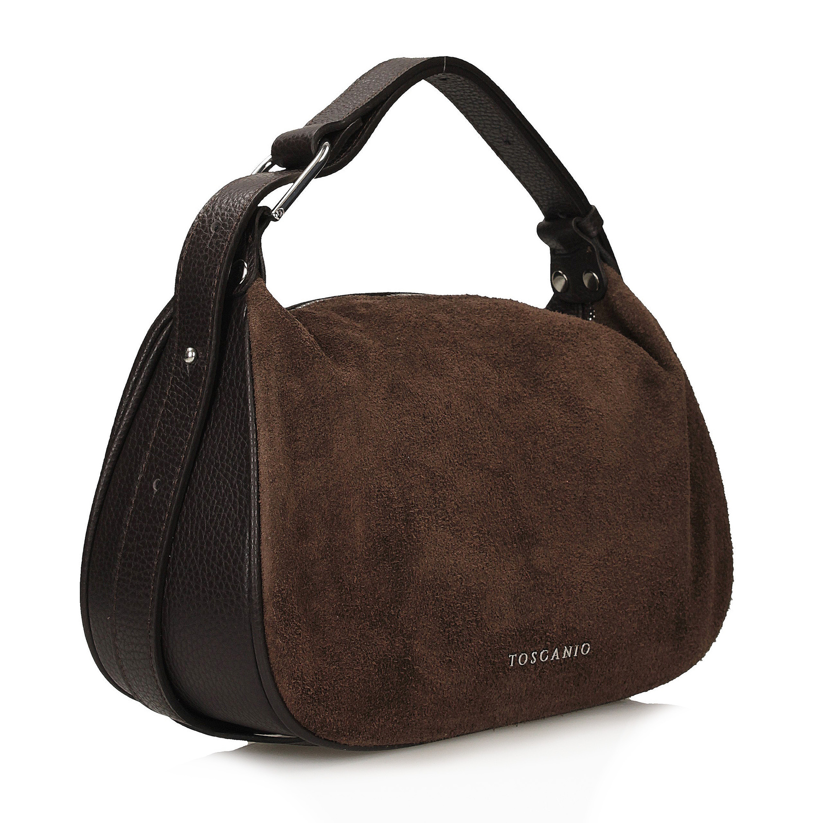 Torebka Toscanio F270 C.Brąz D23 Skóra Naturalna