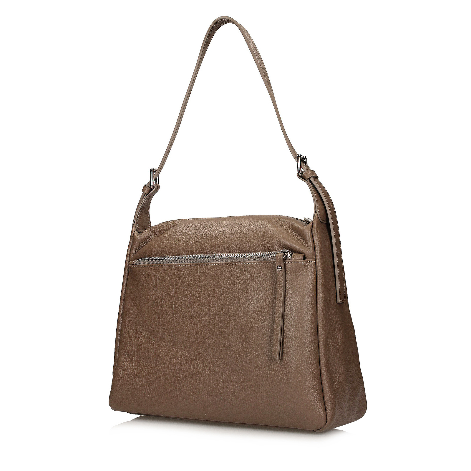 Torebka Toscanio F218 C.Beż D40 Skóra Naturalna 