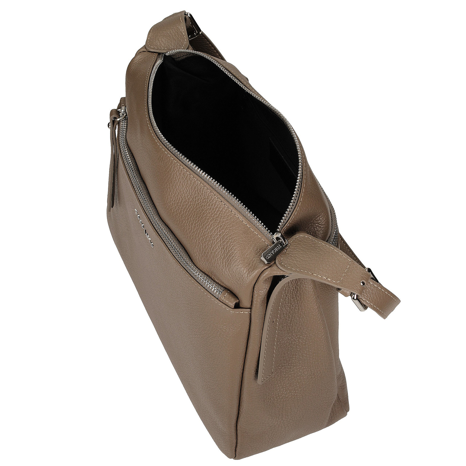 Torebka Toscanio F218 C.Beż D40 Skóra Naturalna 