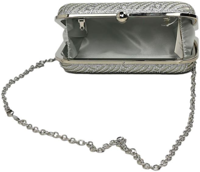 Torebka Stylowa Sevilla LK5917 Silver Srebro