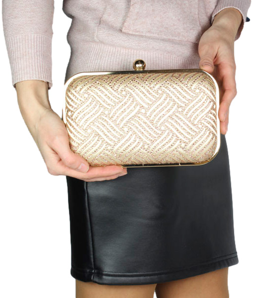 Torebka Stylowa Sevilla LK5917 Silver Srebro
