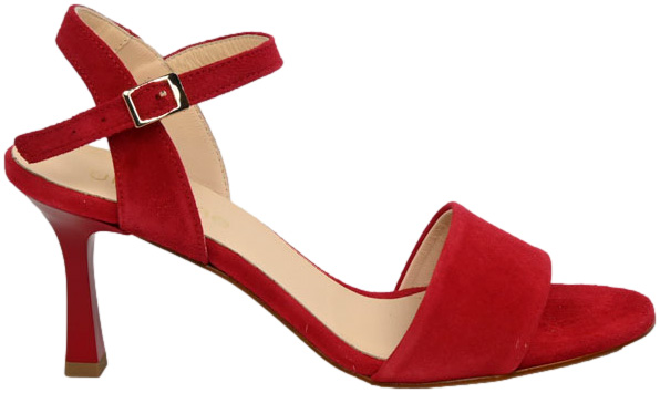 Sandały Stylowe Uncome 34311 Cam Rosso Skóra Naturalna_TN