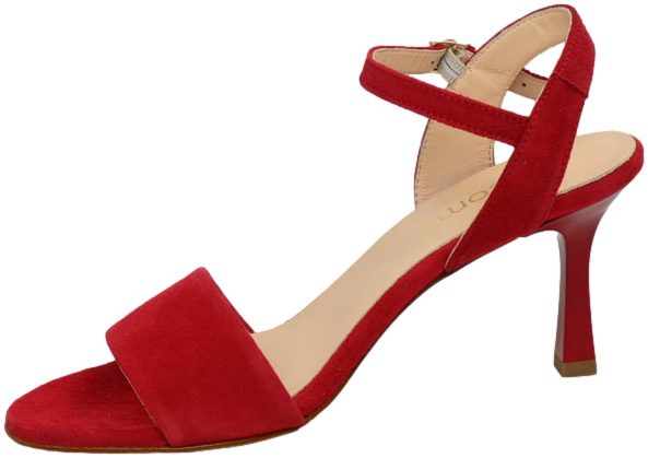 Sandały Stylowe Uncome 34311 Cam Rosso Skóra Naturalna_TN