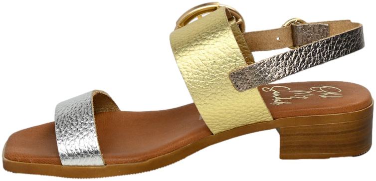 Sandały Stylowe Oh My Sandals 5170 DoyaCava Combi Skóra Naturalna_TN