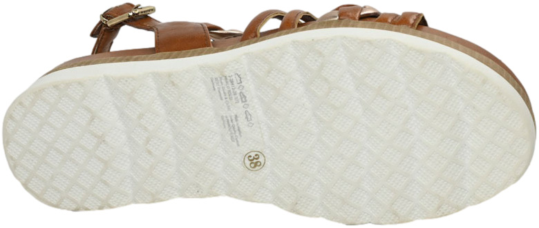 Sandały Stylowe Marco Tozzi 2-28412-28-372 Cognac Ant.Com_TN